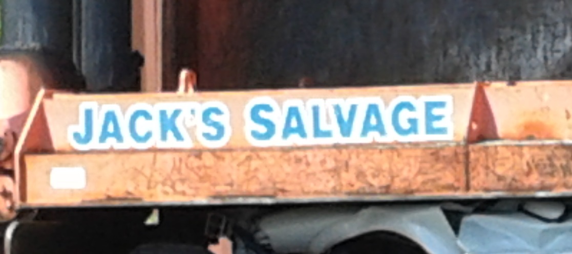 Jack’s Salvage — There’s No Junk There